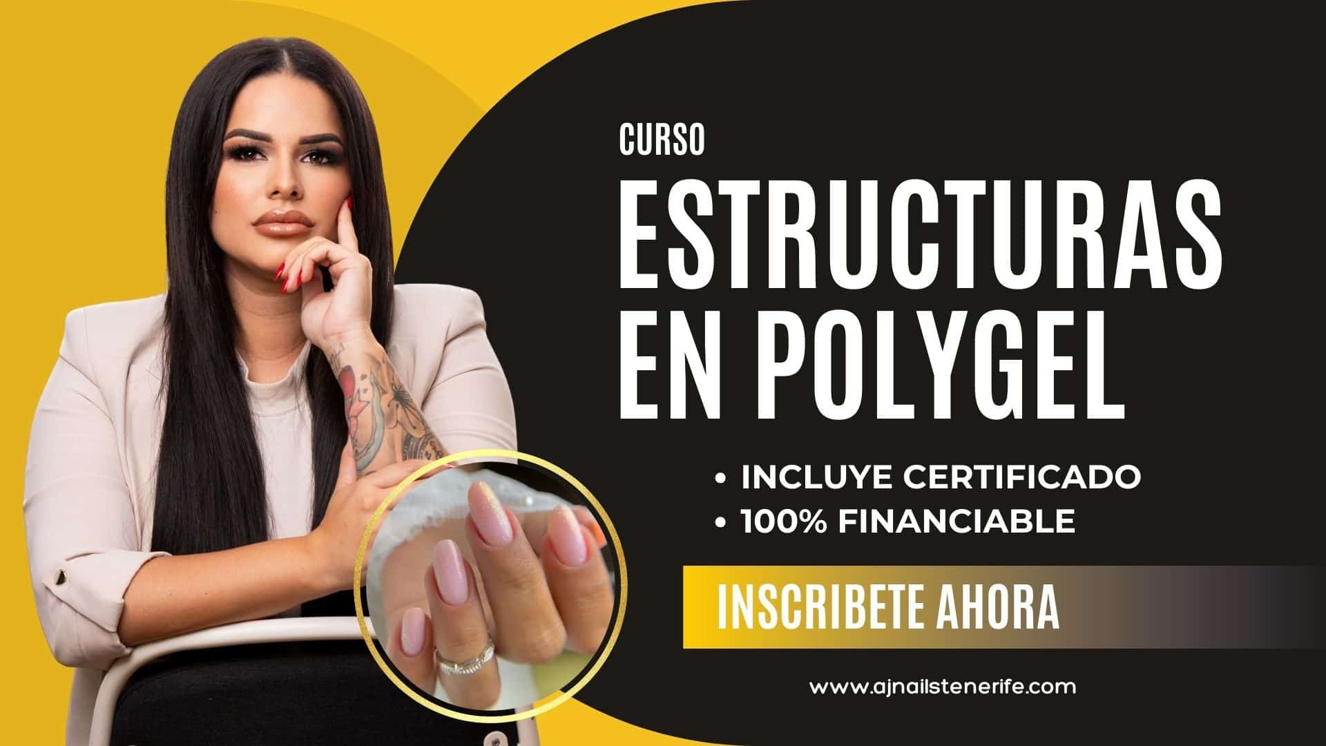 Cursos de uñas profesionales en Canarias - AJ Academy