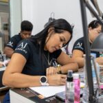 Formación profesional de uñas en AJ Academy Tenerife