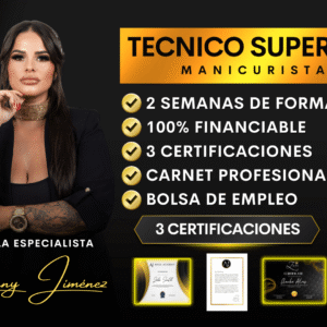 Técnico Superior Manicurista + KIT | Tenerife